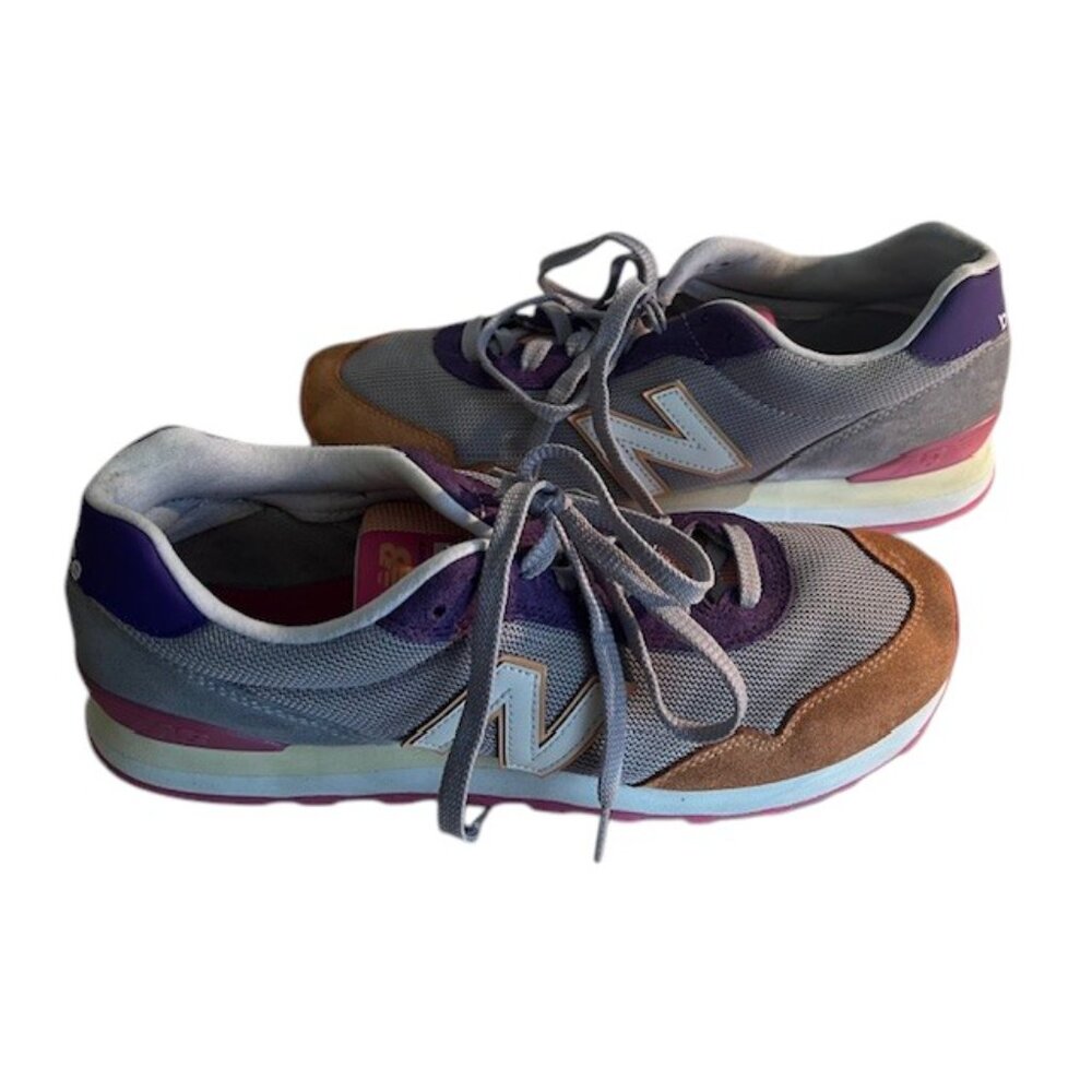 New Balance Gray, Coral, Purple and Pink 516 Sneakers- Size 12